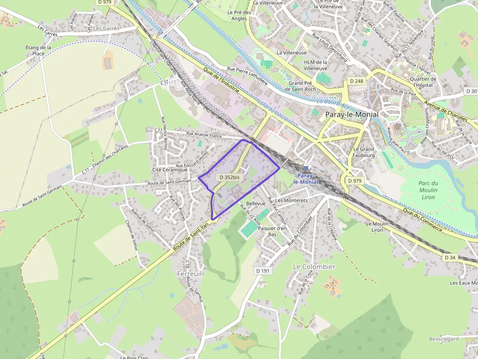 Appartement 45 m² trois pièces à vendre à Paray-le-Monial