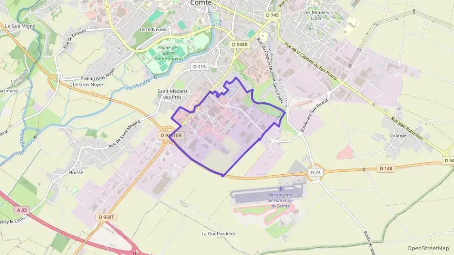 Appartement 47 m² deux pieces à vendre à Fontenay-le-Comte