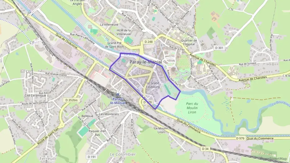 Appartement 58 m² trois pièces à vendre à Paray-le-Monial