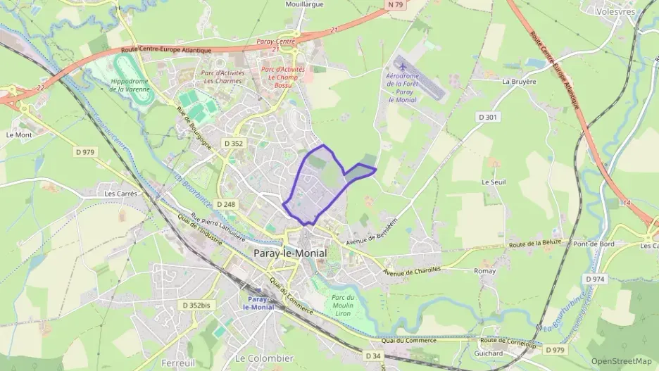 Appartement 70 m² trois pièces à vendre à Paray-le-Monial