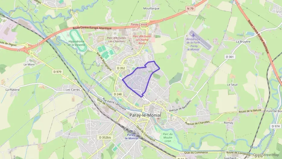 Appartement 46 m² deux pieces à vendre à Paray-le-Monial