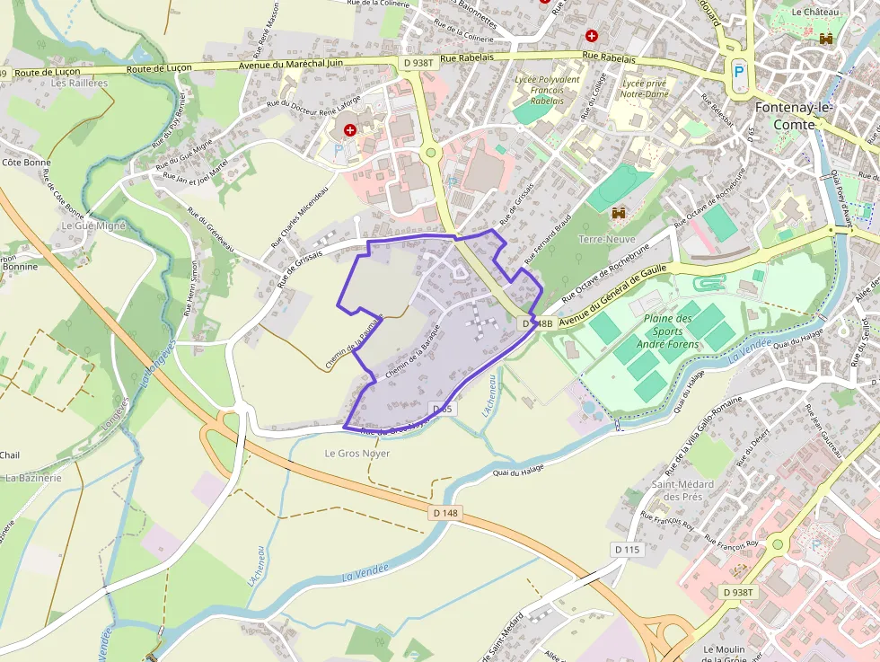 Appartement 55 m² deux pieces à vendre à Fontenay-le-Comte