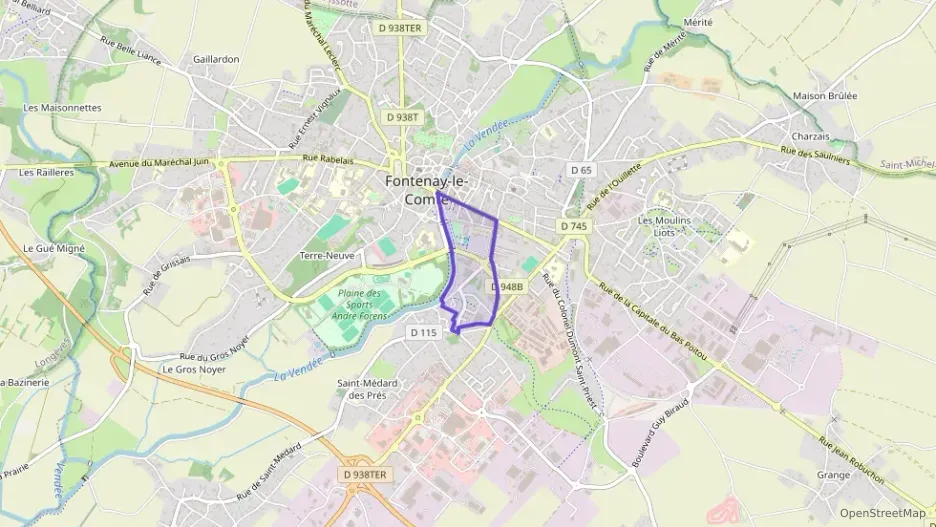 Appartement 100 m² deux pieces à vendre à Fontenay-le-Comte