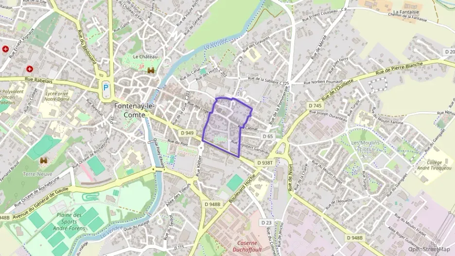 Appartement 76 m² trois pièces à vendre à Fontenay-le-Comte