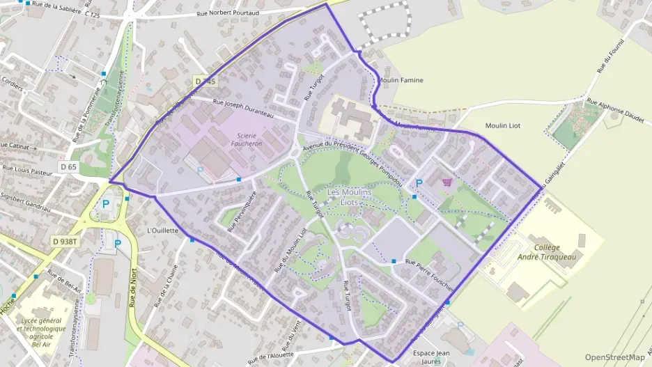 Appartement 145 m² quatre pièces à vendre à Fontenay-le-Comte