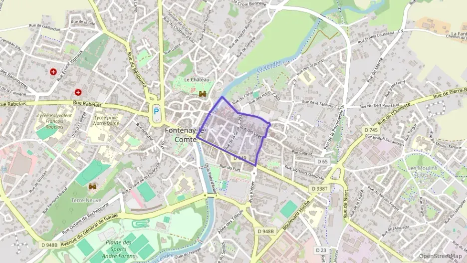 Appartement 35 m² deux pieces à vendre à Fontenay-le-Comte Appartement 35 m² deux pieces à vendre à Fontenay-le-Comte