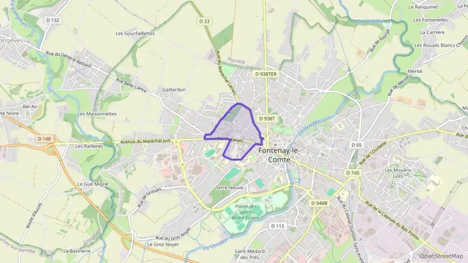 Appartement 52 m² deux pieces à vendre à Fontenay-le-Comte Appartement 52 m² deux pieces à vendre à Fontenay-le-Comte