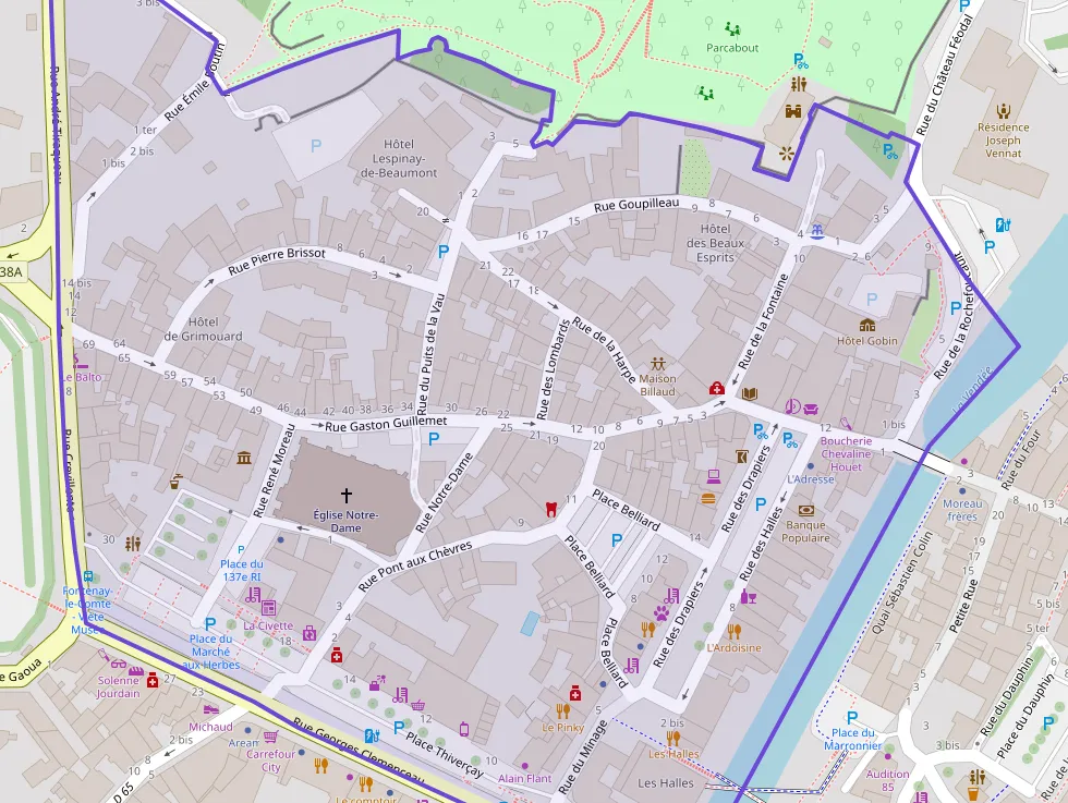 Appartement 70 m² trois pièces à vendre à Fontenay-le-Comte