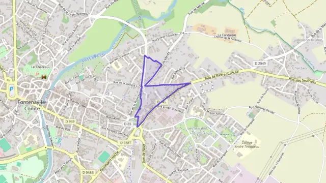 Appartement 76 m² trois pièces à vendre à Fontenay-le-Comte