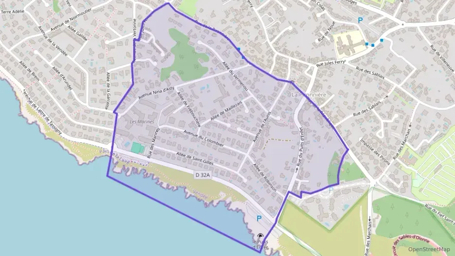 Appartement 27 m² une piece à vendre à Les Sables-d`Olonne