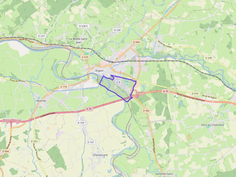 Appartement 62 m² trois pièces à vendre à Digoin