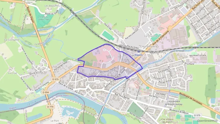 Appartement 51 m² trois pièces à vendre à Digoin Appartement 51 m² trois pièces à vendre à Digoin