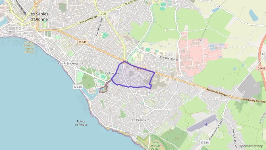 Appartement 66 m² trois pièces à vendre à Les Sables-d`Olonne