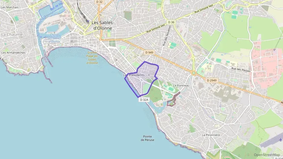 Appartement 42 m² deux pieces à vendre à Les Sables-d`Olonne