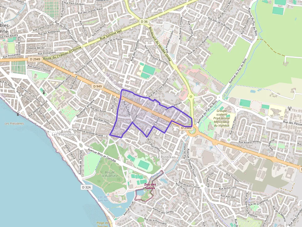 Appartement 43 m² deux pieces à vendre à Les Sables-d`Olonne