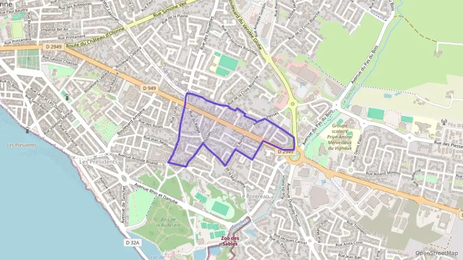 Appartement 40 m² deux pieces à vendre à Les Sables-d`Olonne