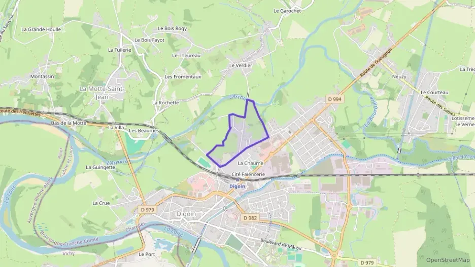 Appartement 94 m² cinq pièces à vendre à Digoin