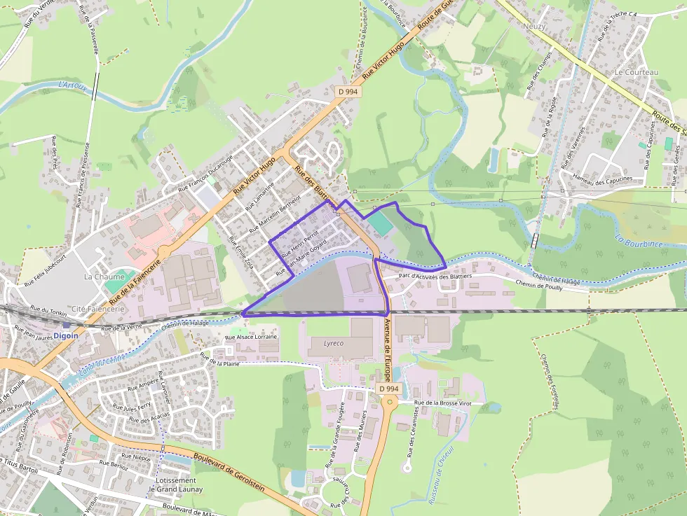 Appartement 69 m² quatre pièces à vendre à Digoin