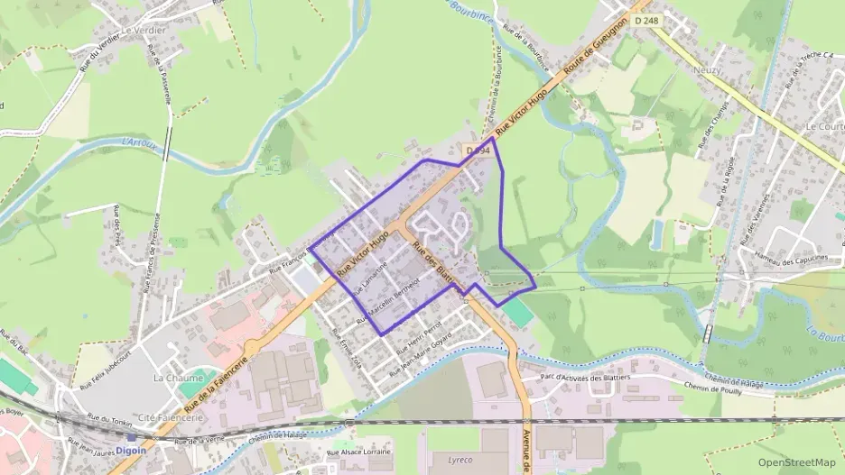 Appartement 48 m² deux pieces à vendre à Digoin Appartement 48 m² deux pieces à vendre à Digoin