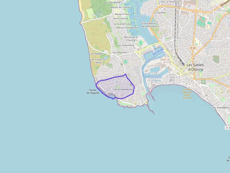 Appartement 44 m² deux pieces à vendre à Les Sables-d`Olonne