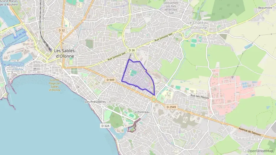 Appartement 32 m² deux pieces à vendre à Les Sables-d`Olonne