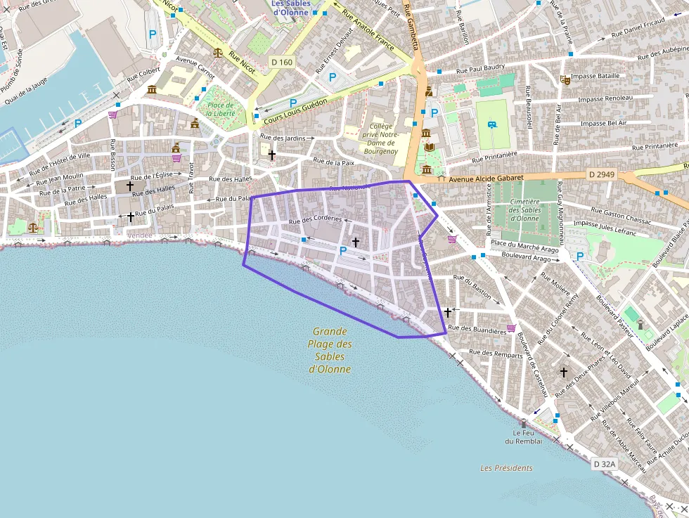 Appartement 76 m² trois pièces à vendre à Les Sables-d`Olonne