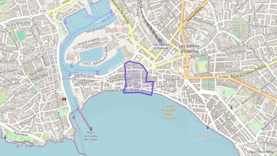 Appartement 37 m² trois pièces à vendre à Les Sables-d`Olonne