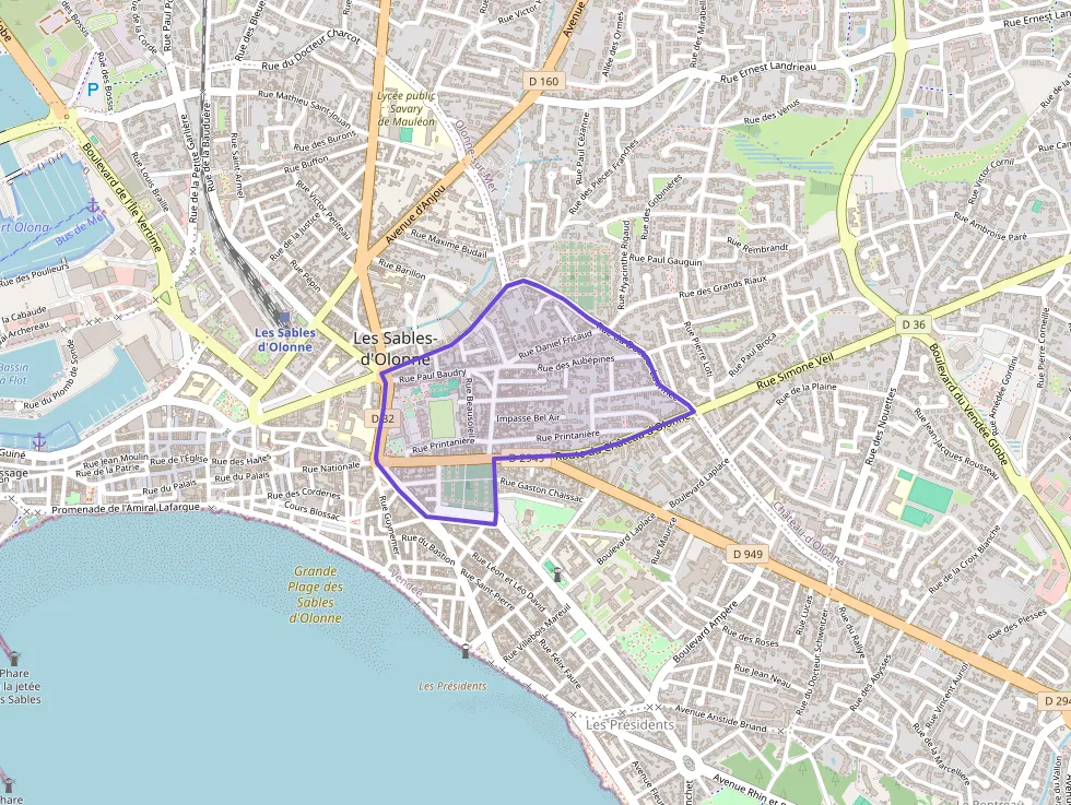 Appartement 90 m² trois pièces à vendre à Les Sables-d`Olonne