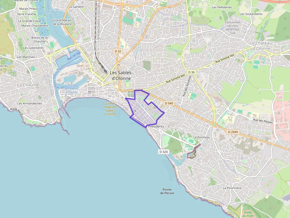 Appartement 40 m² deux pieces à vendre à Les Sables-d`Olonne