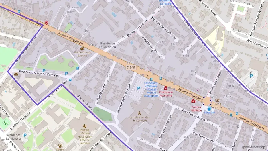 Appartement 80 m² trois pièces à vendre à Les Sables-d`Olonne