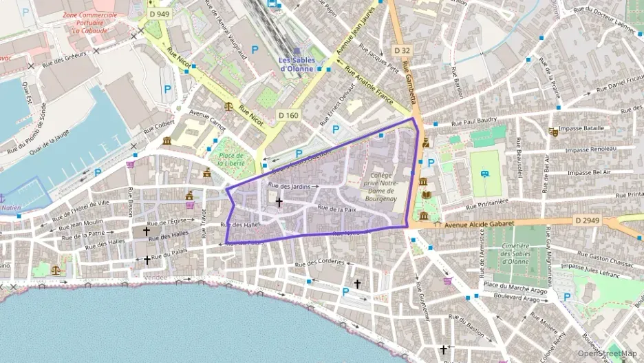 Appartement 62 m² trois pièces à vendre à Les Sables-d`Olonne