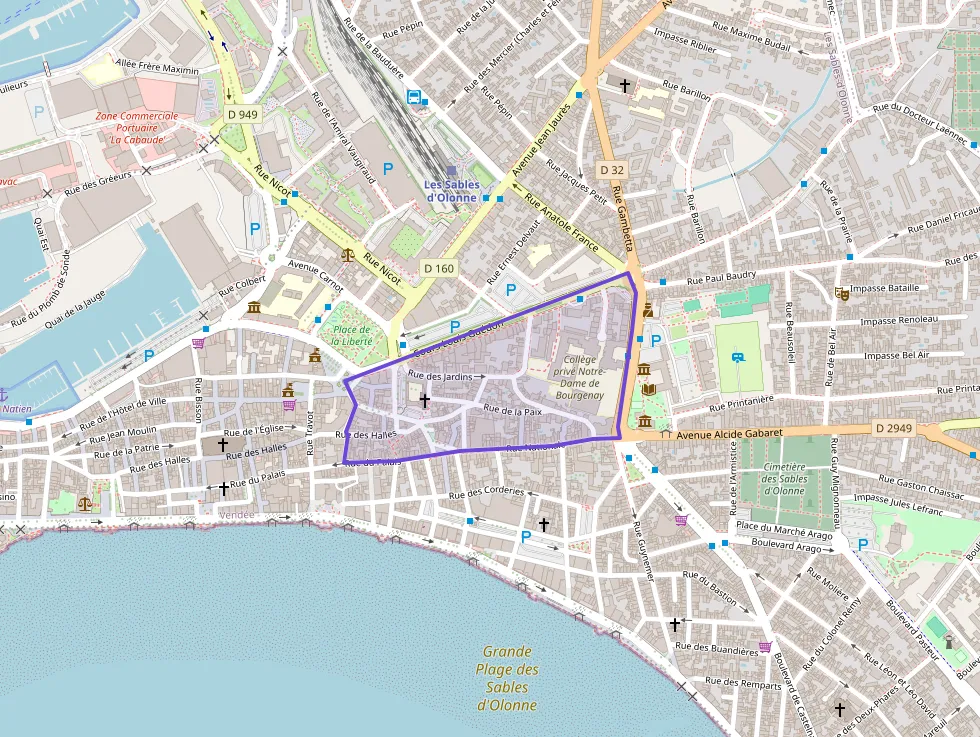 Appartement 37 m² deux pieces à vendre à Les Sables-d`Olonne