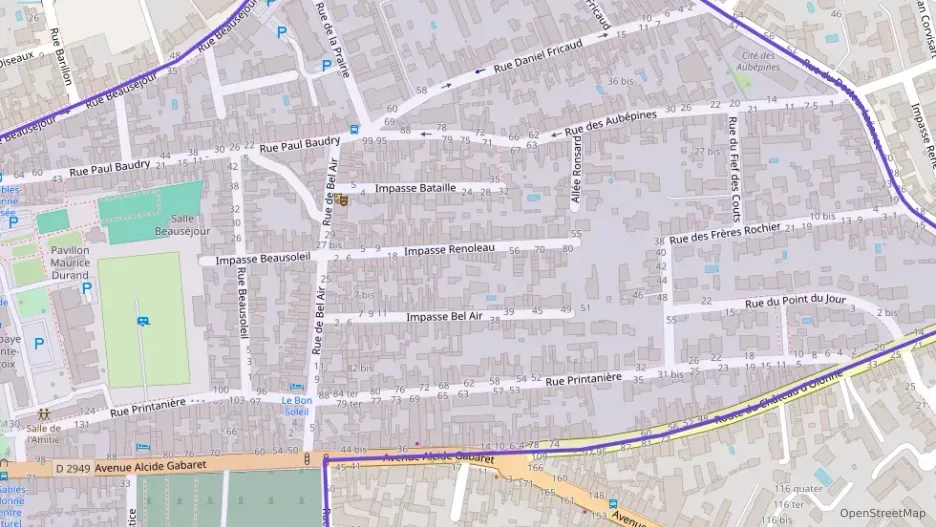 Appartement 46 m² deux pieces à vendre à Les Sables-d`Olonne