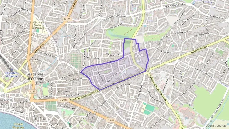 Appartement 60 m² deux pieces à vendre à Les Sables-d`Olonne