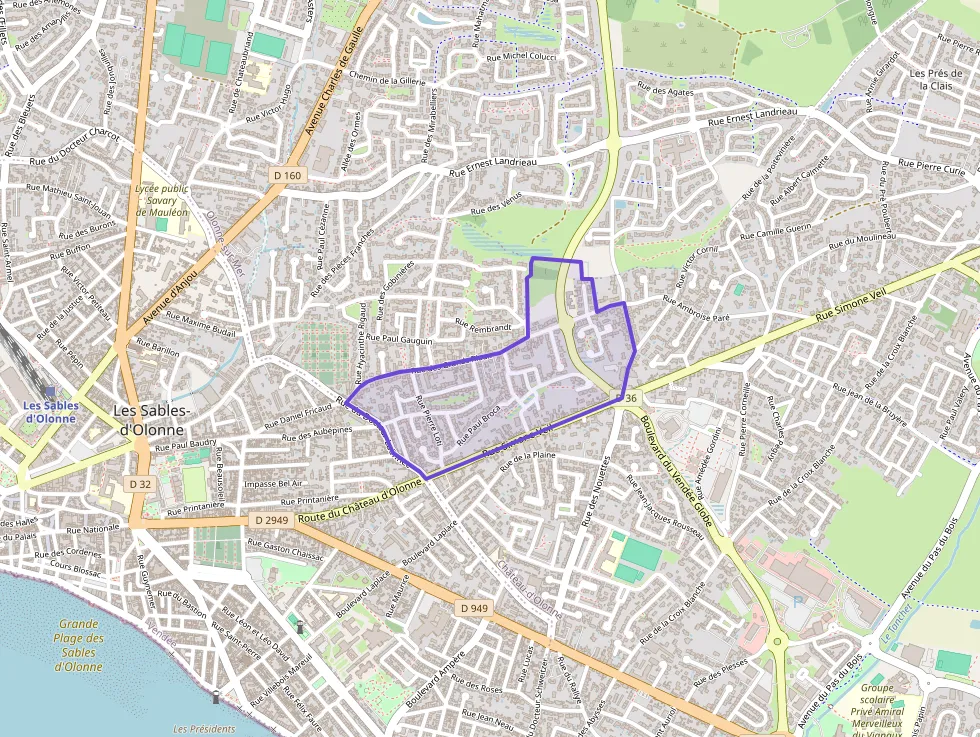 Appartement 39 m² deux pieces à vendre à Les Sables-d`Olonne