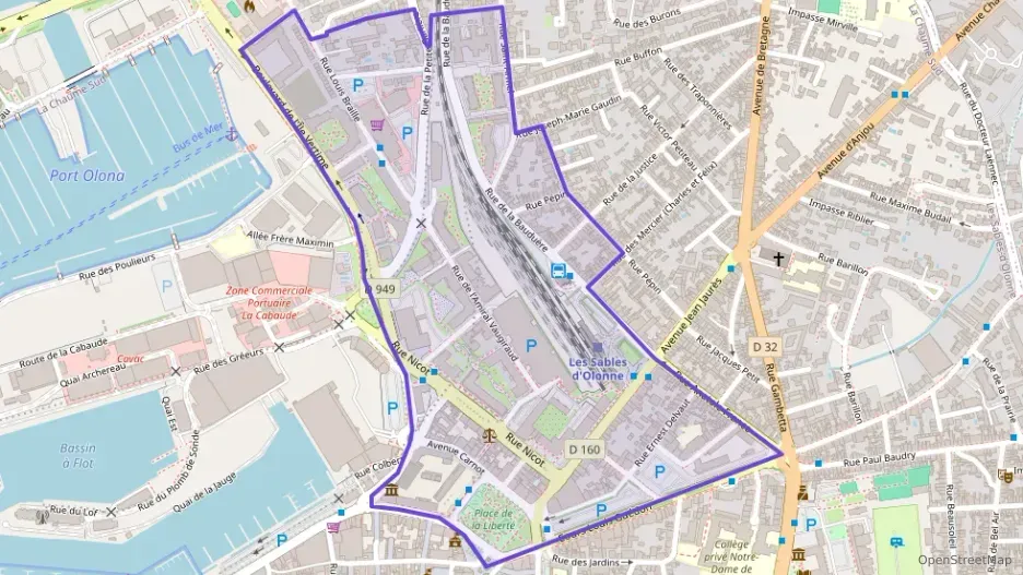 Appartement 44 m² deux pieces à vendre à Les Sables-d`Olonne