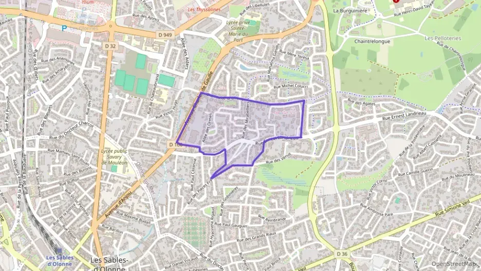 Appartement 61 m² trois pièces à vendre à Les Sables-d`Olonne