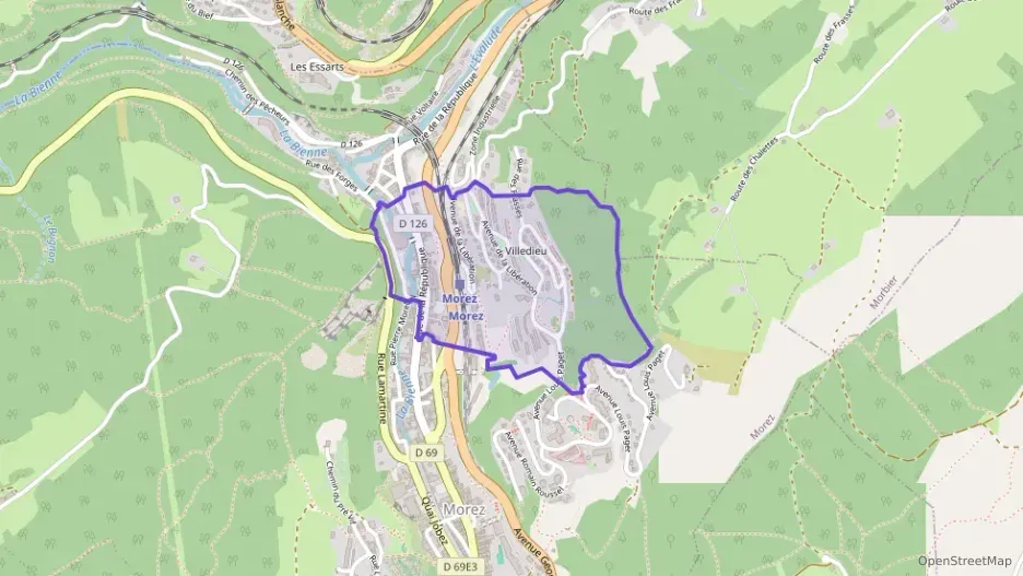 Appartement 50 m² trois pièces à vendre à Hauts de Bienne