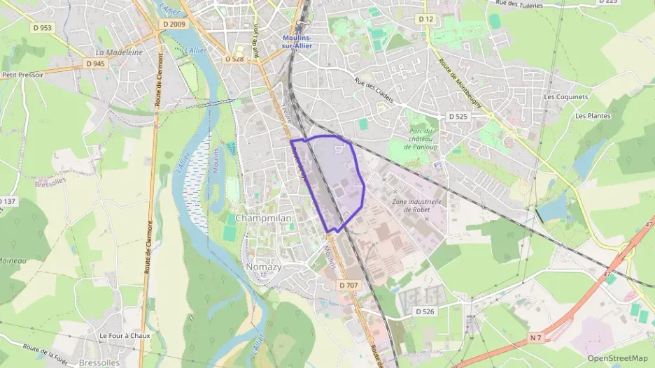 Appartement 68 m² quatre pièces à vendre à Yzeure Appartement 68 m² quatre pièces à vendre à Yzeure