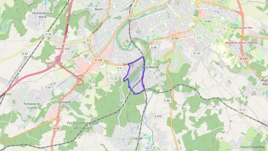 Appartement 80 m² quatre pièces à vendre à Saint-Benoît