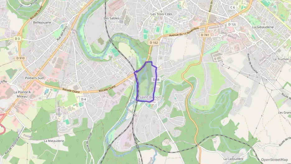 Appartement 43 m² deux pieces à vendre à Saint-Benoît