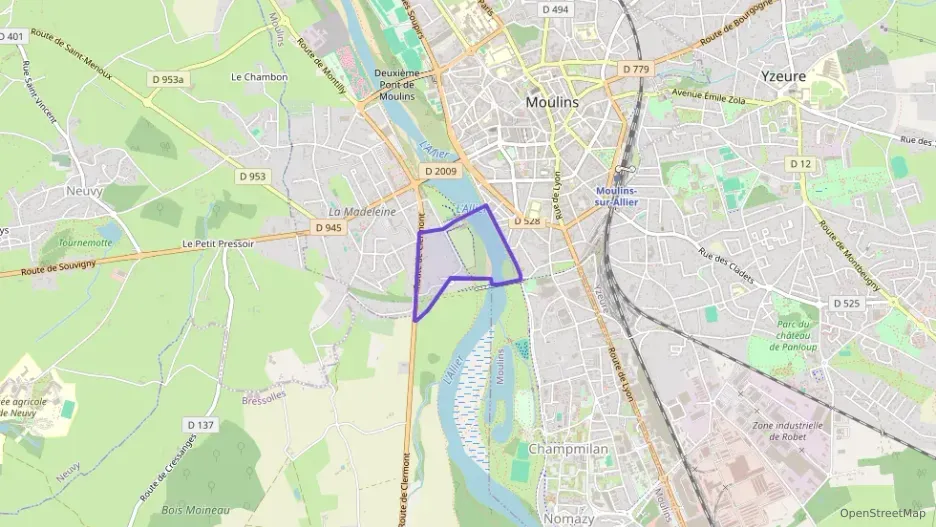 Appartement 71 m² trois pièces à vendre à Moulins Appartement 71 m² trois pièces à vendre à Moulins