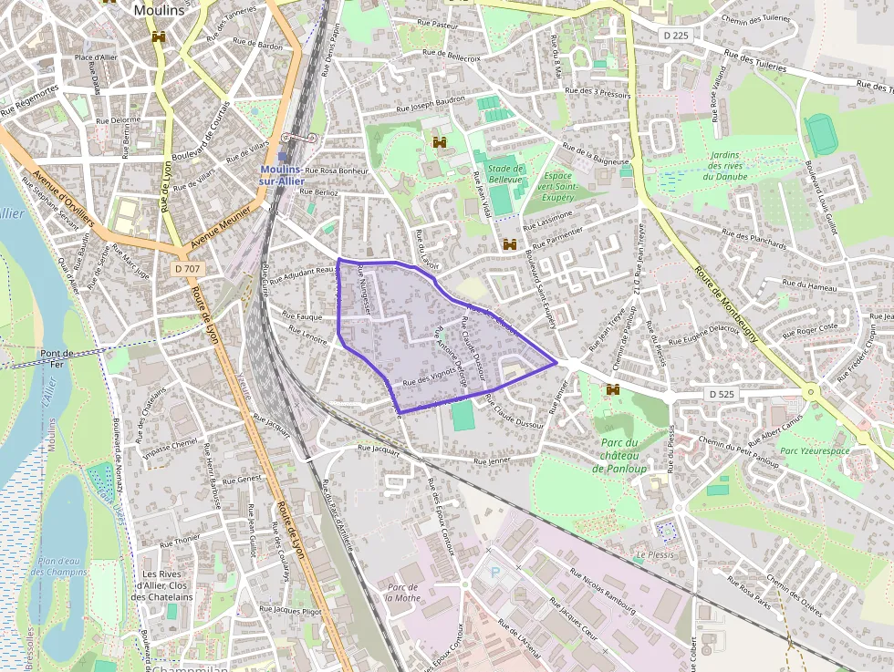 Appartement 95 m² trois pièces à vendre à Yzeure