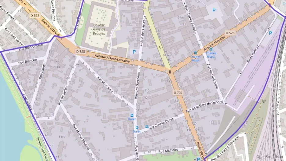 Appartement 57 m² deux pieces à vendre à Moulins