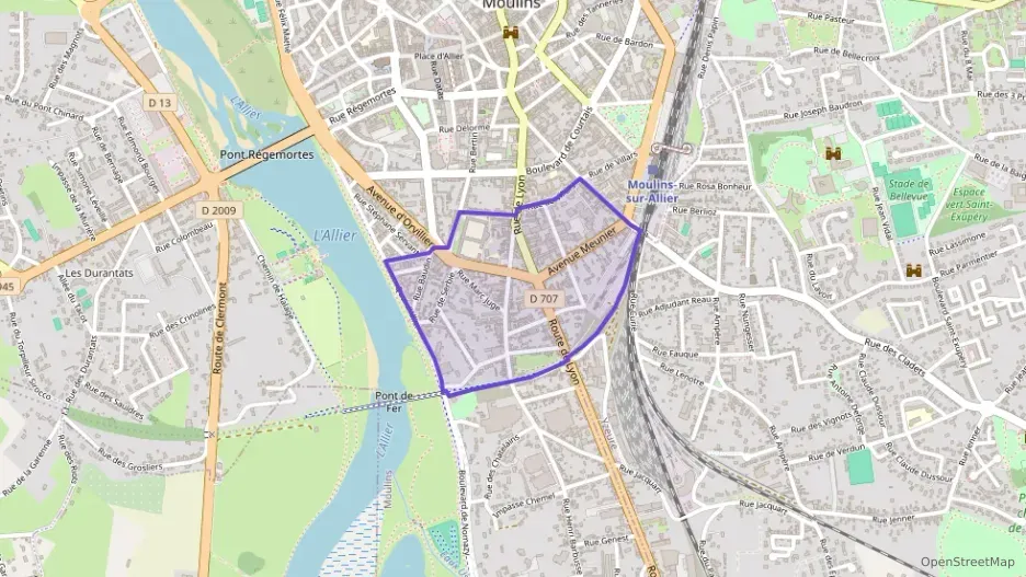 Appartement 72 m² trois pièces à vendre à Moulins Appartement 72 m² trois pièces à vendre à Moulins