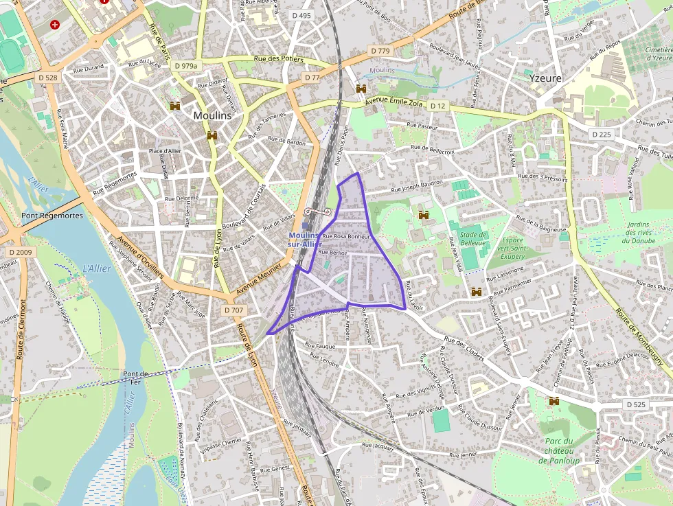 Appartement 95 m² trois pièces à vendre à Yzeure