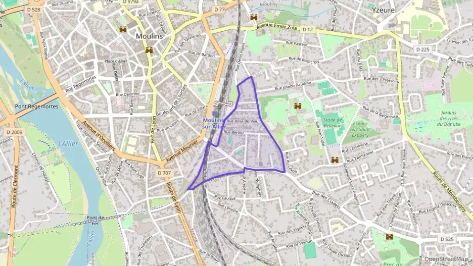 Appartement 95 m² trois pièces à vendre à Yzeure