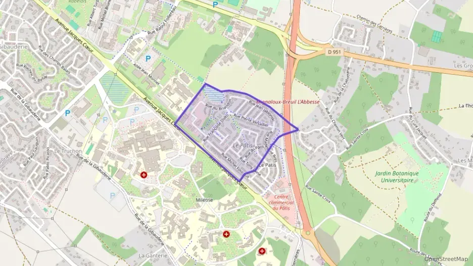 Appartement 66 m² trois pièces à vendre à Poitiers