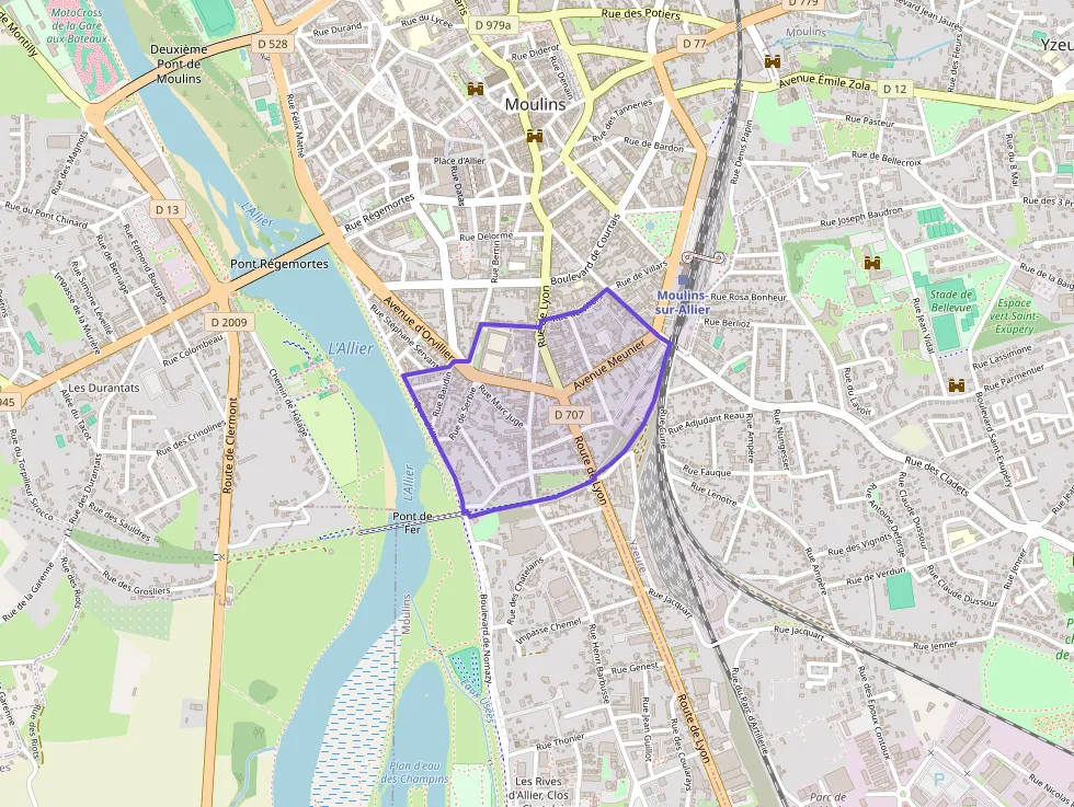 Appartement 49 m² deux pieces à vendre à Moulins