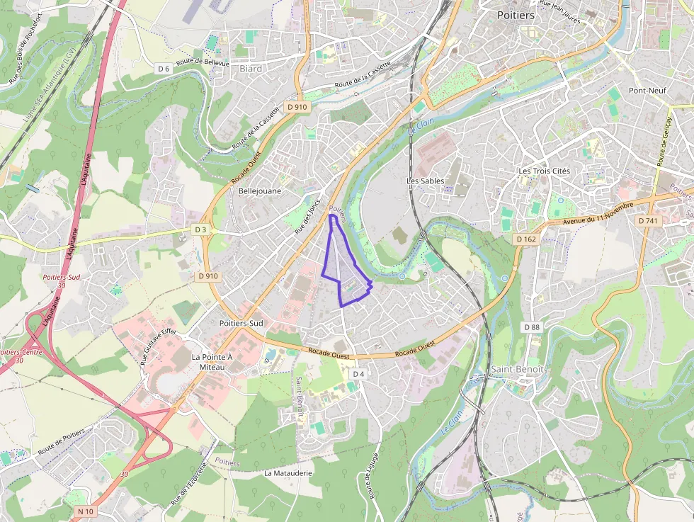 Appartement 27 m² deux pieces à vendre à Saint-Benoît